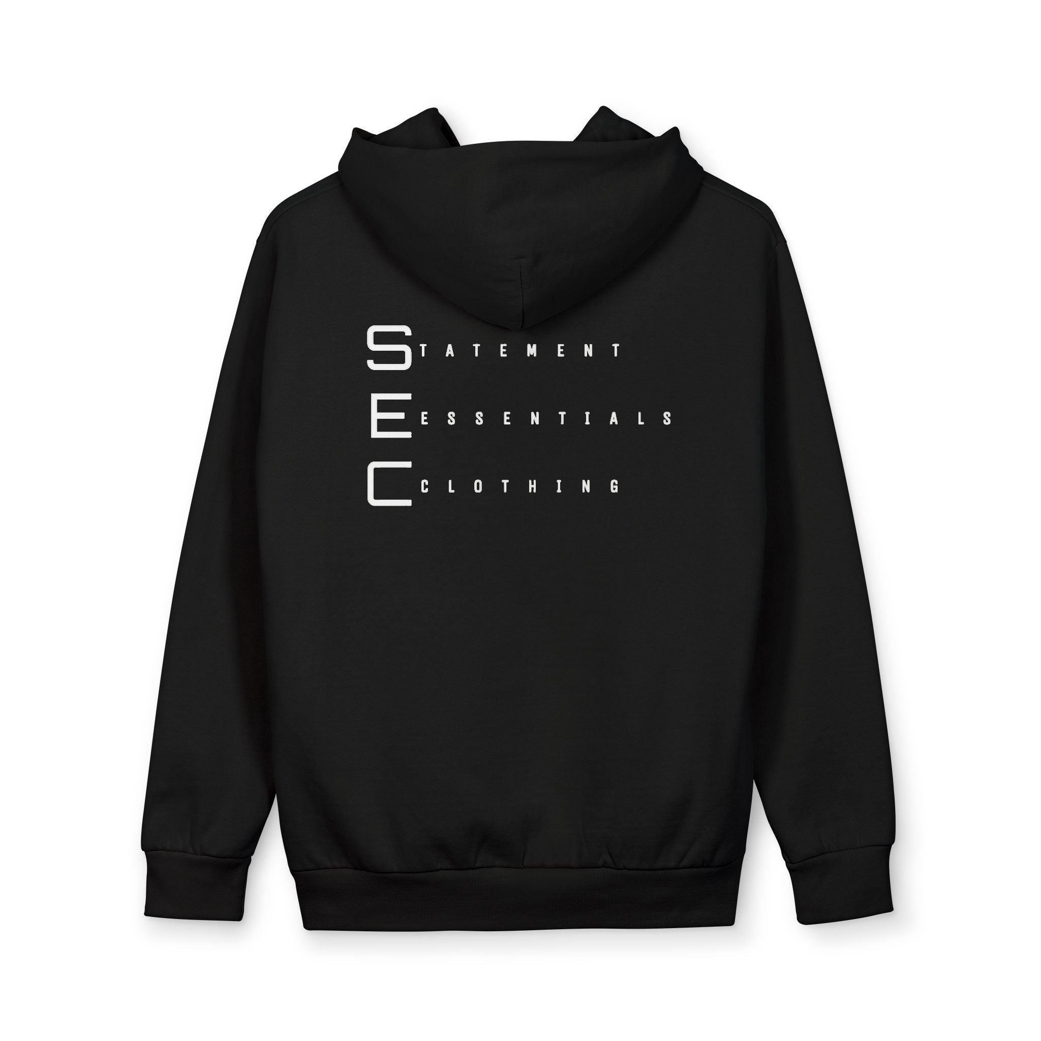 Statement Essential Clothing Pullover hoodie.