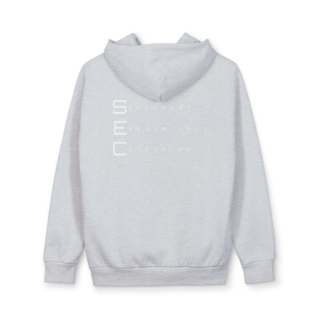 Statement Essential Clothing Pullover hoodie.
