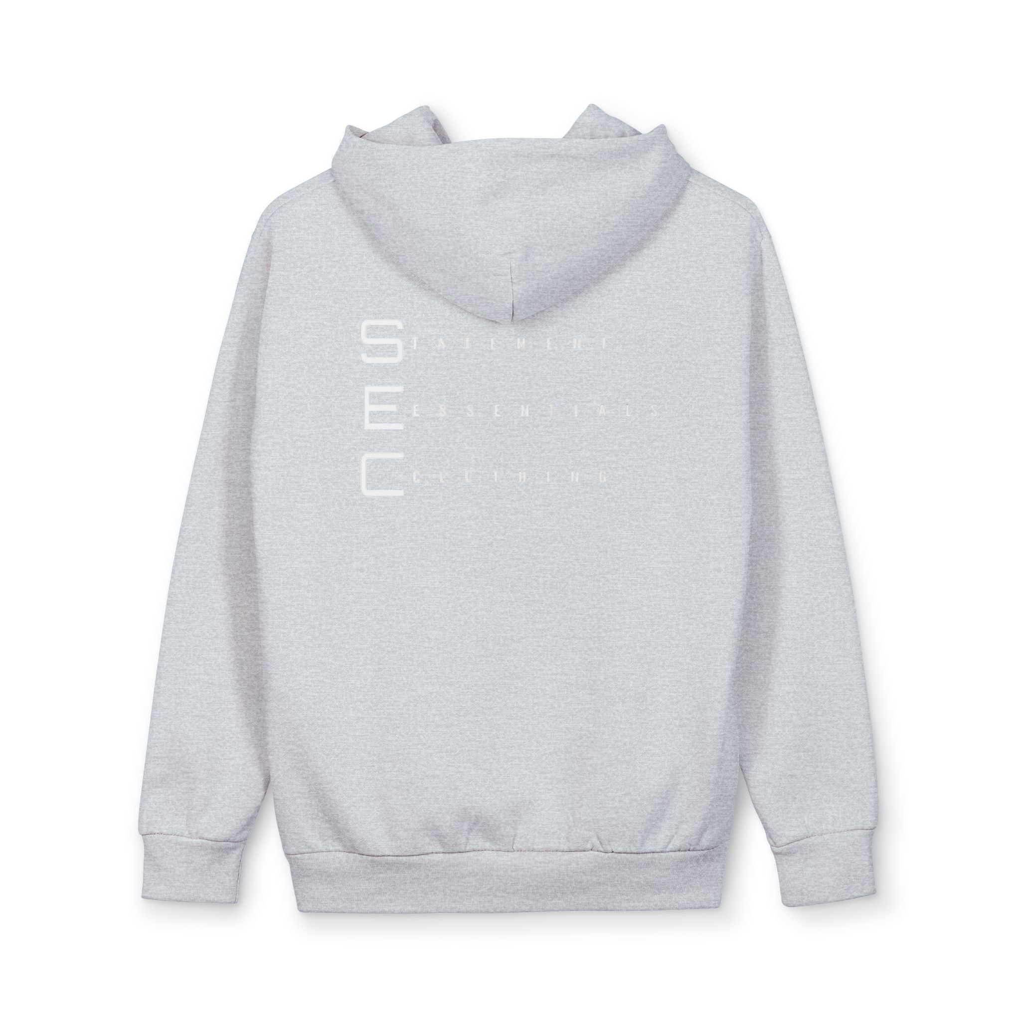 Statement Essential Clothing Pullover hoodie.