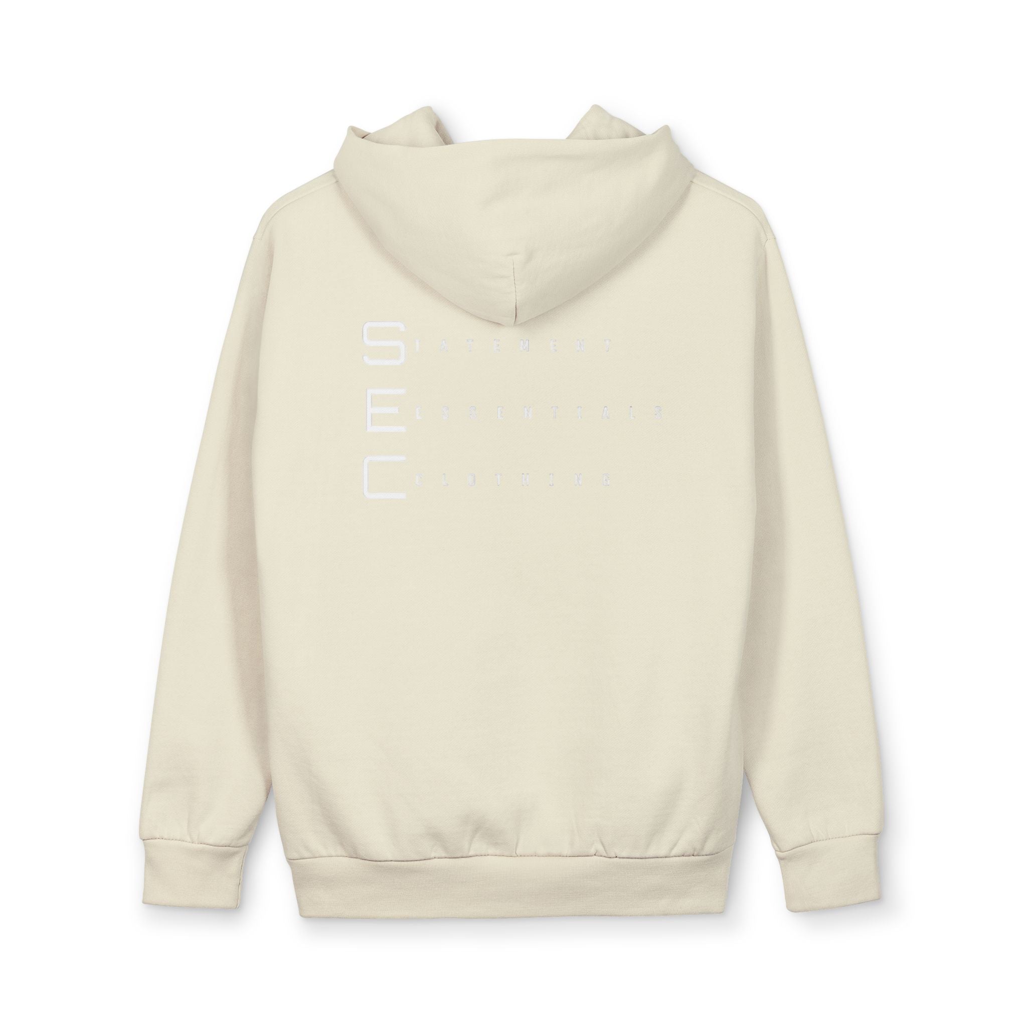 Statement Essential Clothing Pullover hoodie.