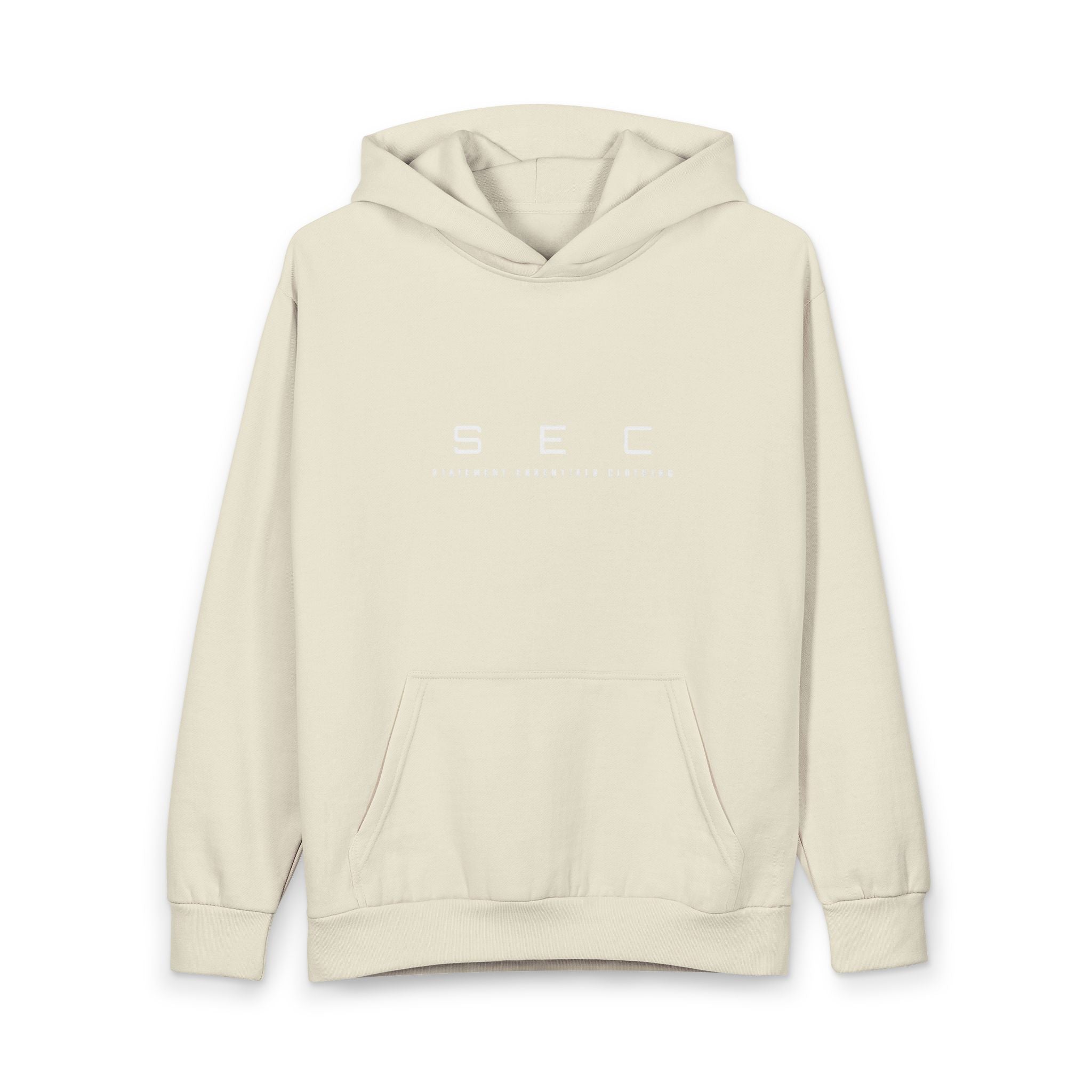 Statement Essential Clothing Pullover hoodie.